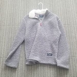 Gray fuzzy jacket